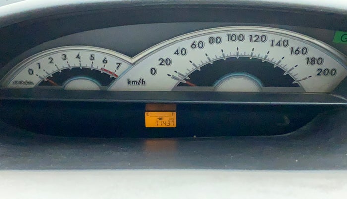 2011 Toyota Etios VX, Petrol, Manual, 71,433 km, Odometer Image
