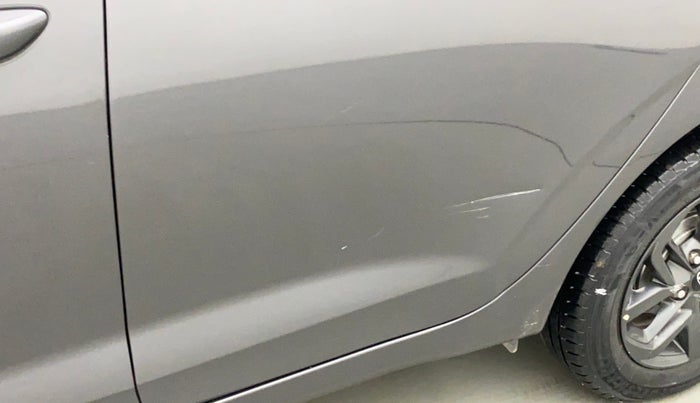 2019 Hyundai GRAND I10 NIOS SPORTZ AMT 1.2 KAPPA VTVT, Petrol, Automatic, 22,401 km, Rear left door - Minor scratches