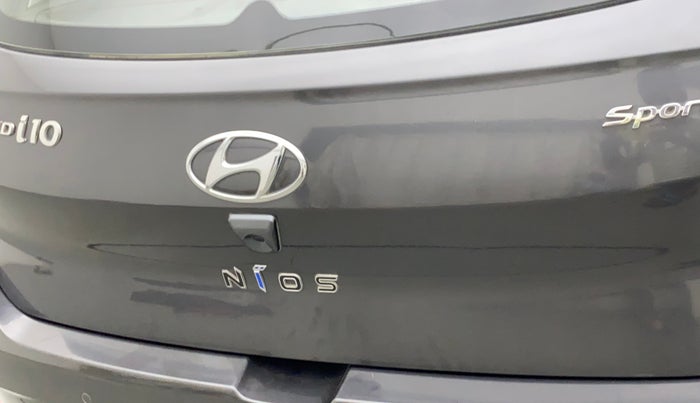2019 Hyundai GRAND I10 NIOS SPORTZ AMT 1.2 KAPPA VTVT, Petrol, Automatic, 22,401 km, Dicky (Boot door) - Slightly dented