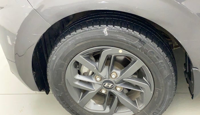 2019 Hyundai GRAND I10 NIOS SPORTZ AMT 1.2 KAPPA VTVT, Petrol, Automatic, 22,401 km, Left fender - Lining loose