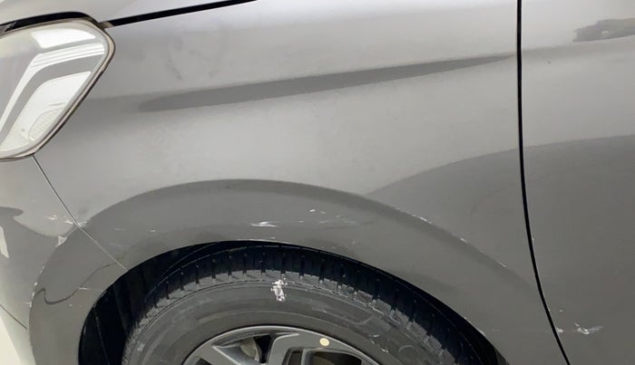 2019 Hyundai GRAND I10 NIOS SPORTZ AMT 1.2 KAPPA VTVT, Petrol, Automatic, 22,401 km, Left fender - Slightly dented