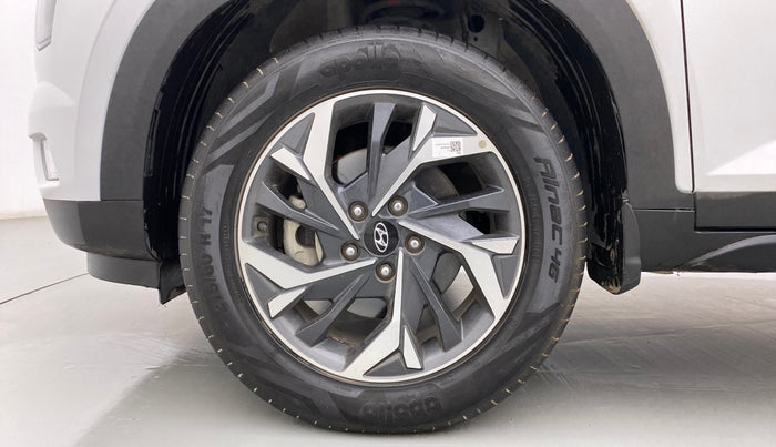 2022 Hyundai Creta SX (O) 1.4 TURBO DCT, Petrol, Automatic, 16,898 km, Left Front Wheel