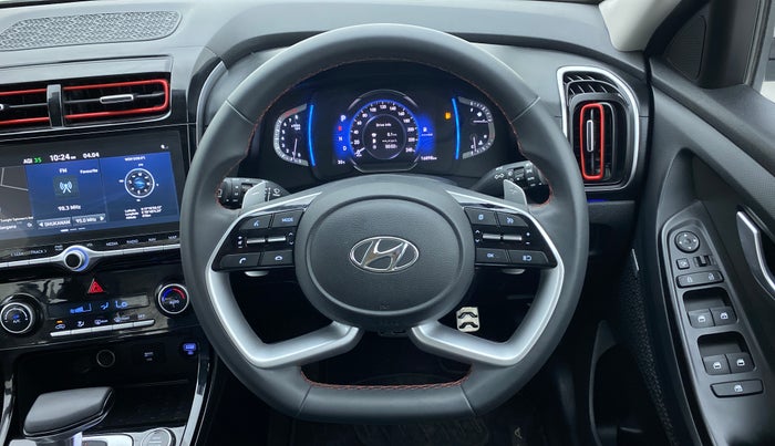 2022 Hyundai Creta SX (O) 1.4 TURBO DCT, Petrol, Automatic, 16,898 km, Steering Wheel Close Up