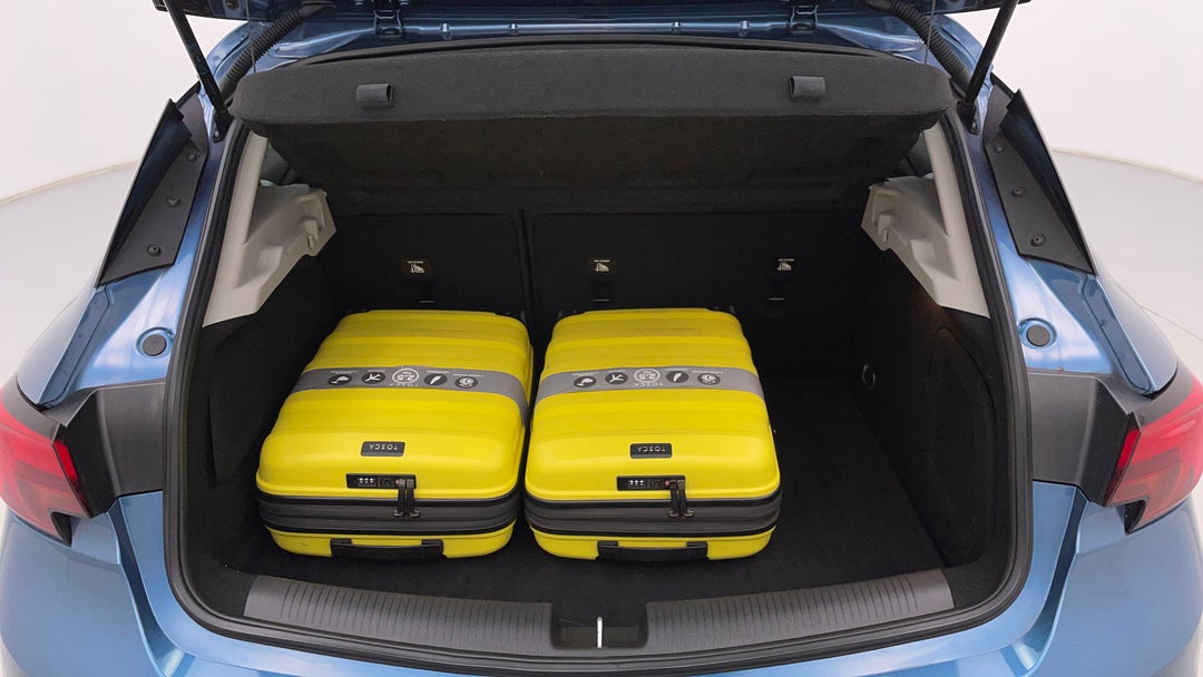 Boot Inside View with Luggage