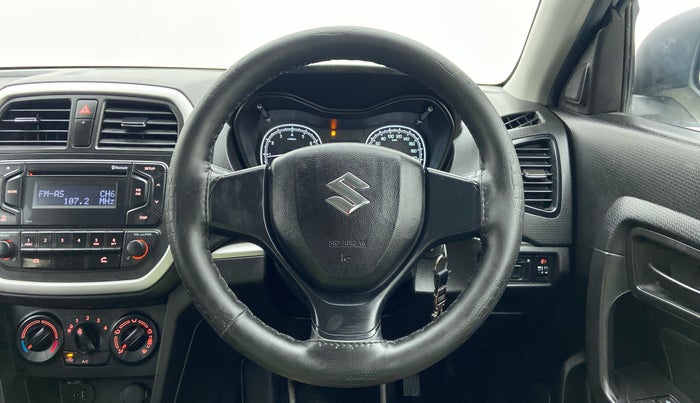 2022 Maruti Vitara Brezza LXI, Petrol, Manual, 1,695 km, Steering Wheel Close Up