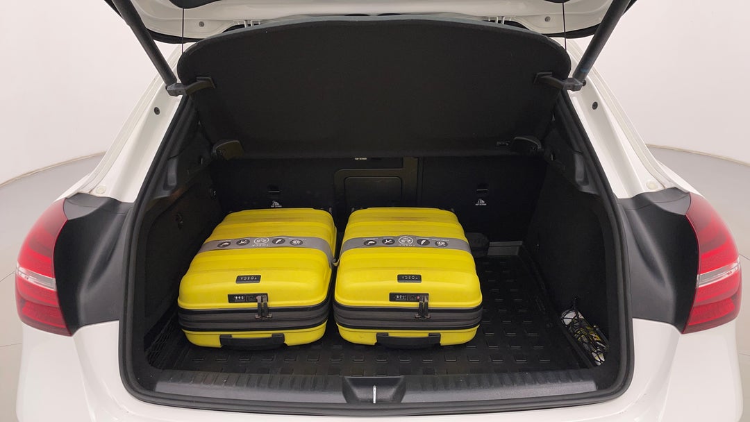 Boot Inside View with Luggage