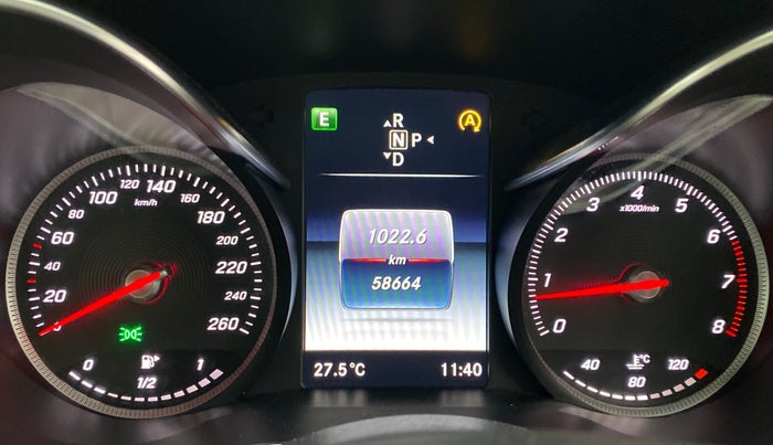 2014 Mercedes Benz C Class C 200 AVANTGARDE, Petrol, Automatic, 59,081 km, Odometer Image