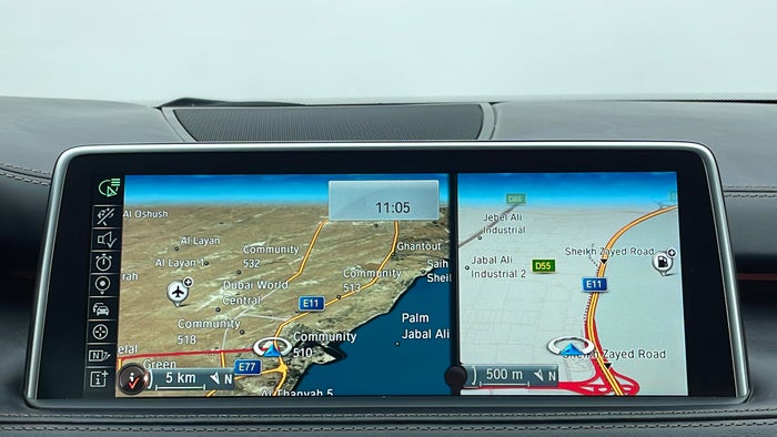 BMW X5-Navigation System