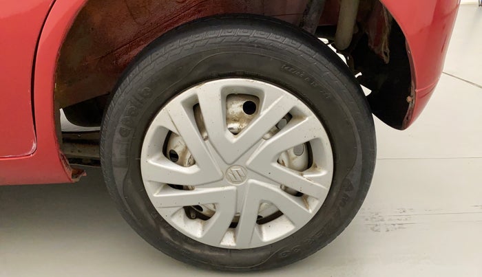 2014 Maruti Wagon R 1.0 LXI CNG, CNG, Manual, 82,754 km, Left Rear Wheel