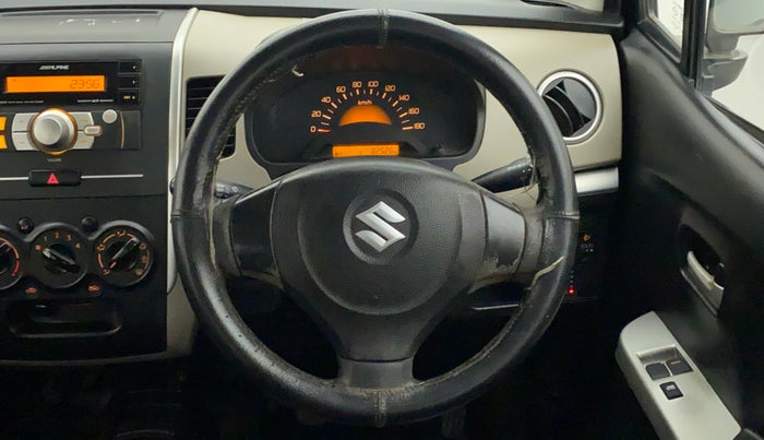 2014 Maruti Wagon R 1.0 LXI CNG, CNG, Manual, 82,754 km, Steering Wheel Close Up