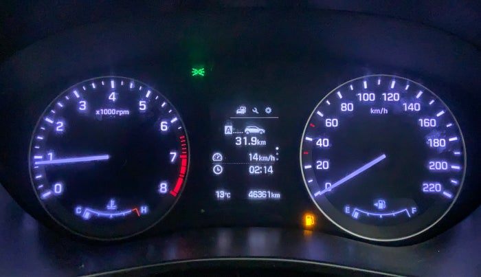 2016 Hyundai Elite i20 ASTA 1.2 (O), CNG, Manual, 46,330 km, Odometer Image