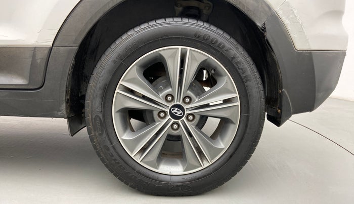 2016 Hyundai Creta SX PLUS AT 1.6 PETROL, Petrol, Automatic, 93,428 km, Left Rear Wheel