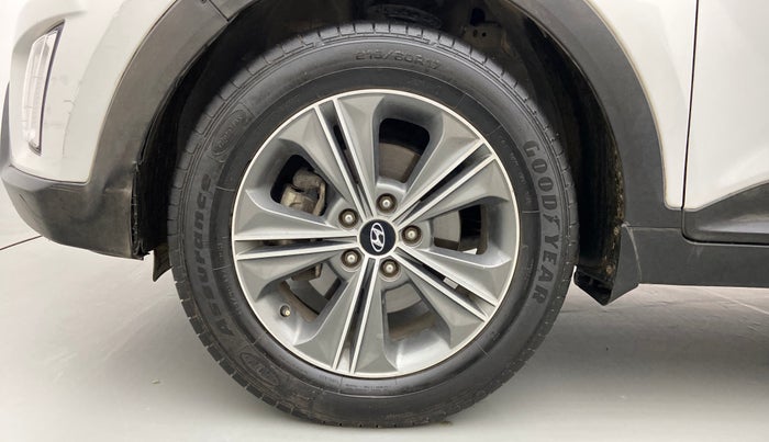 2016 Hyundai Creta SX PLUS AT 1.6 PETROL, Petrol, Automatic, 93,104 km, Left Front Wheel