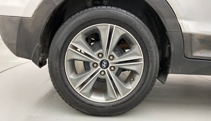 2016 Hyundai Creta SX PLUS AT 1.6 PETROL, Petrol, Automatic, 93,428 km, Right Rear Wheel