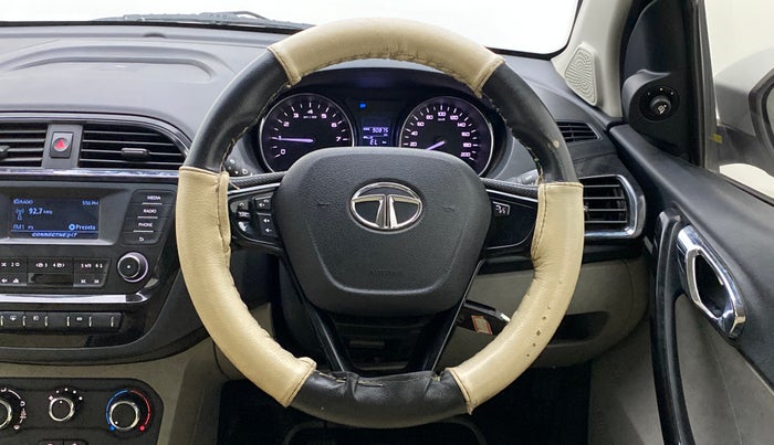 2018 Tata Tiago XZ 1.2 REVOTRON, Petrol, Manual, 90,914 km, Steering Wheel Close Up