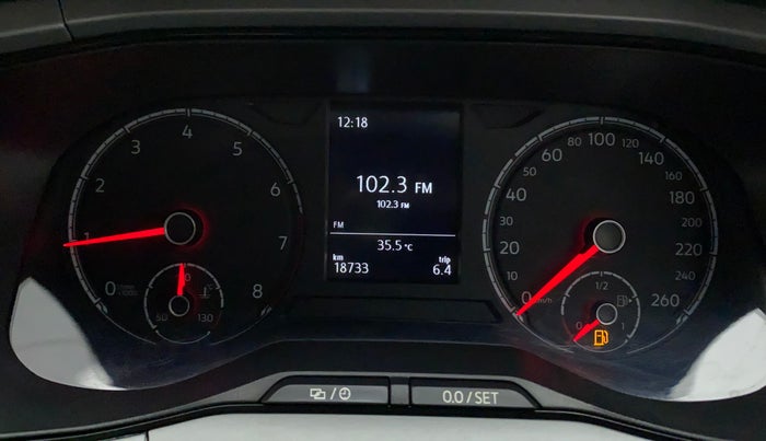 2021 Volkswagen TAIGUN HIGHLINE 1.0 TSI MT, Petrol, Manual, 18,733 km, Odometer Image