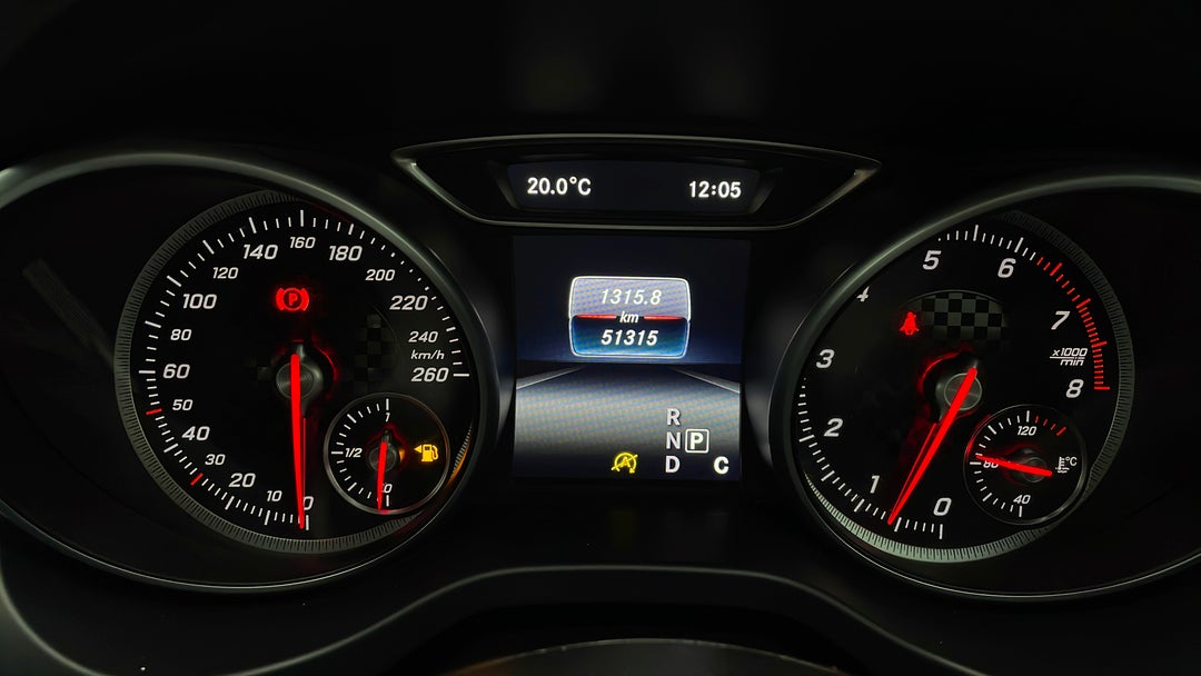 2016 Mercedes-benz A250 Sport, Automatic, 51315 km, Odometer View