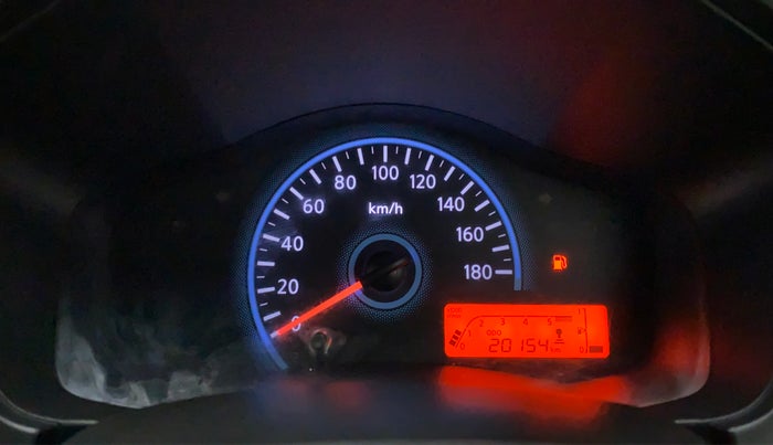 2018 Datsun Redi Go 1.0 T(O), Petrol, Manual, 20,154 km, Odometer Image