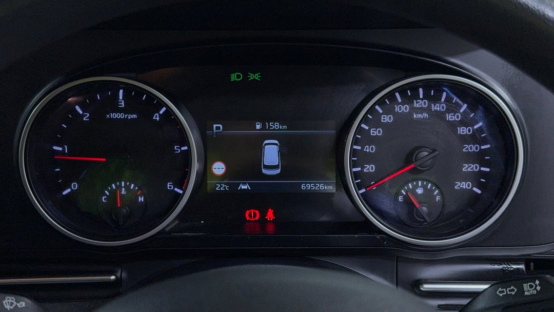 2022 Kia Carnival S, Automatic, 69526 km, Odometer View