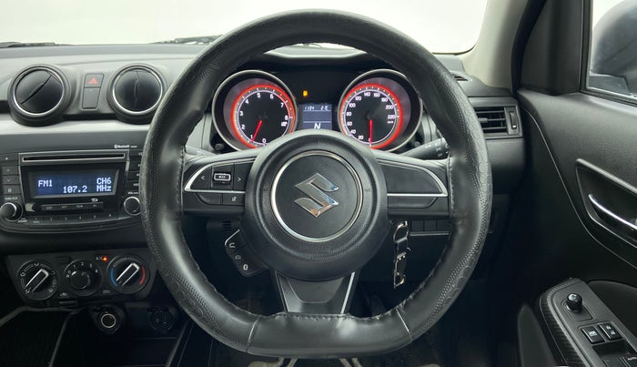 2019 Maruti Swift VXI AMT D, Petrol, Automatic, 22,007 km, Steering Wheel Close Up