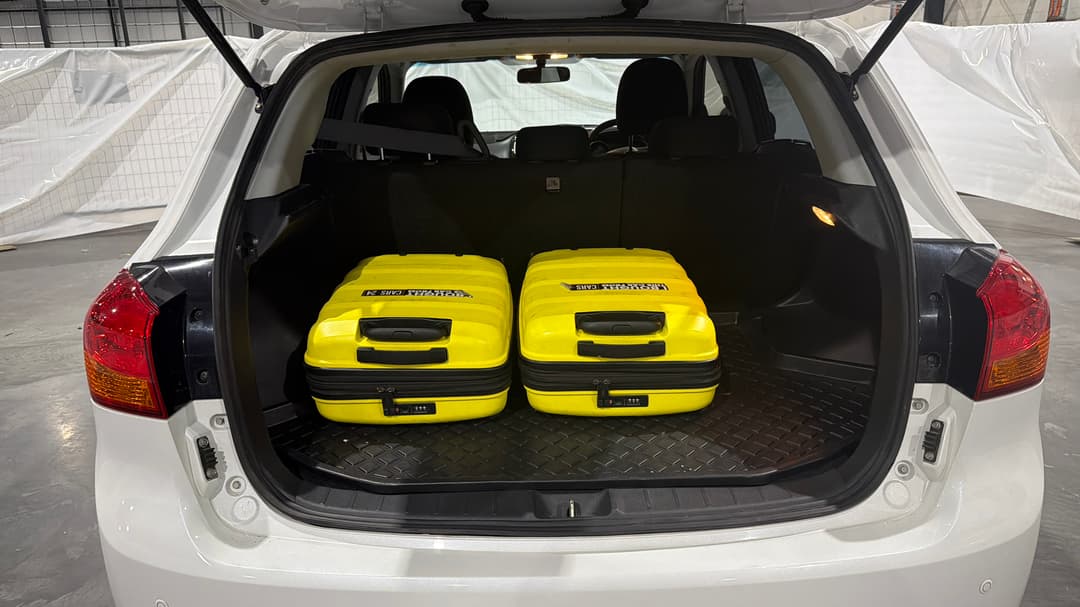 2017 Mitsubishi ASX Ls (2WD), Automatic, 144857 km, Boot Inside View with Luggage
