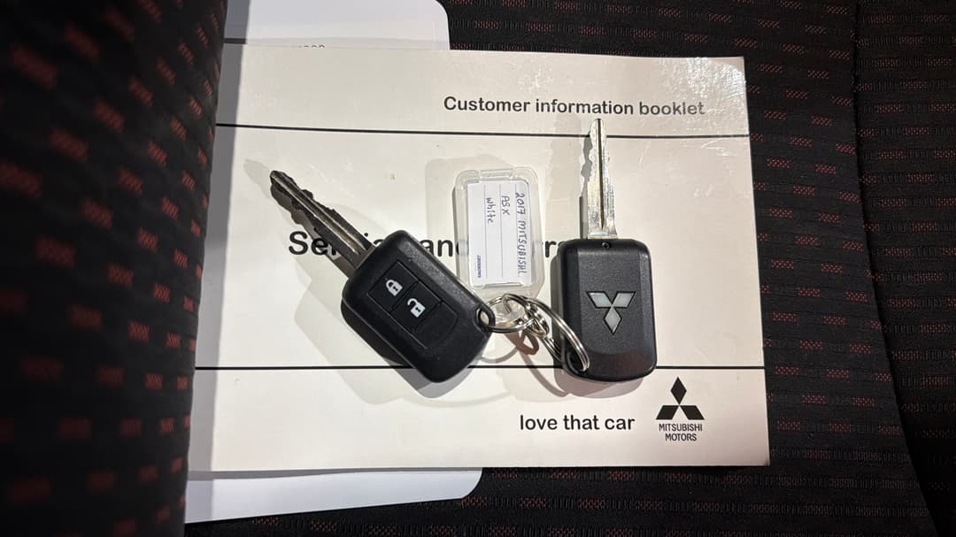 2017 Mitsubishi ASX Ls (2WD), Automatic, 144857 km, Key Close-up