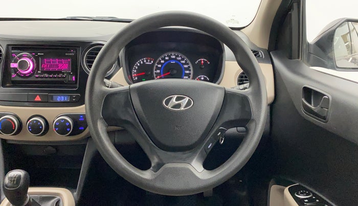 2014 Hyundai Grand i10 MAGNA 1.2 KAPPA VTVT, Petrol, Manual, 24,080 km, Steering Wheel Close Up