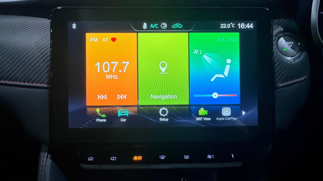 2022 MG Zst Essence, Automatic, 35651 km, Infotainment System
