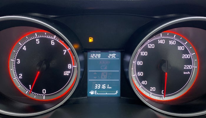 2018 Maruti Swift ZXI+, Petrol, Manual, 33,403 km, Odometer Image
