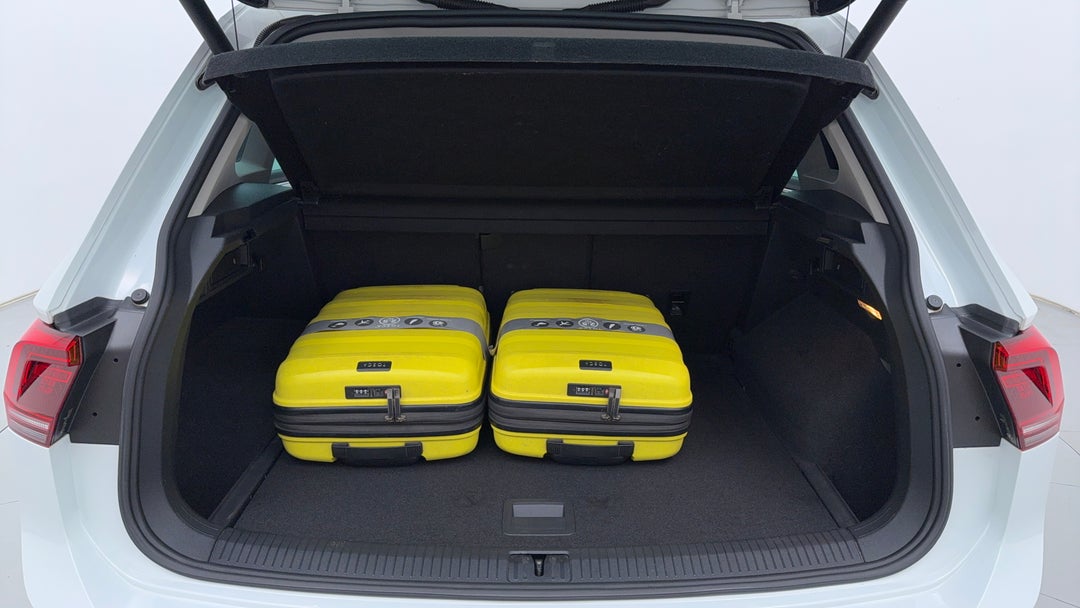 Boot Inside View with Luggage