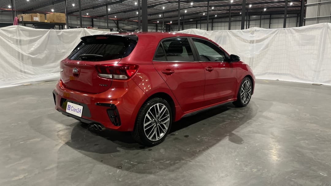 2019 Kia Rio Gt-line, Automatic, 57105 km, Right Back Diagonal (45- Degree) View