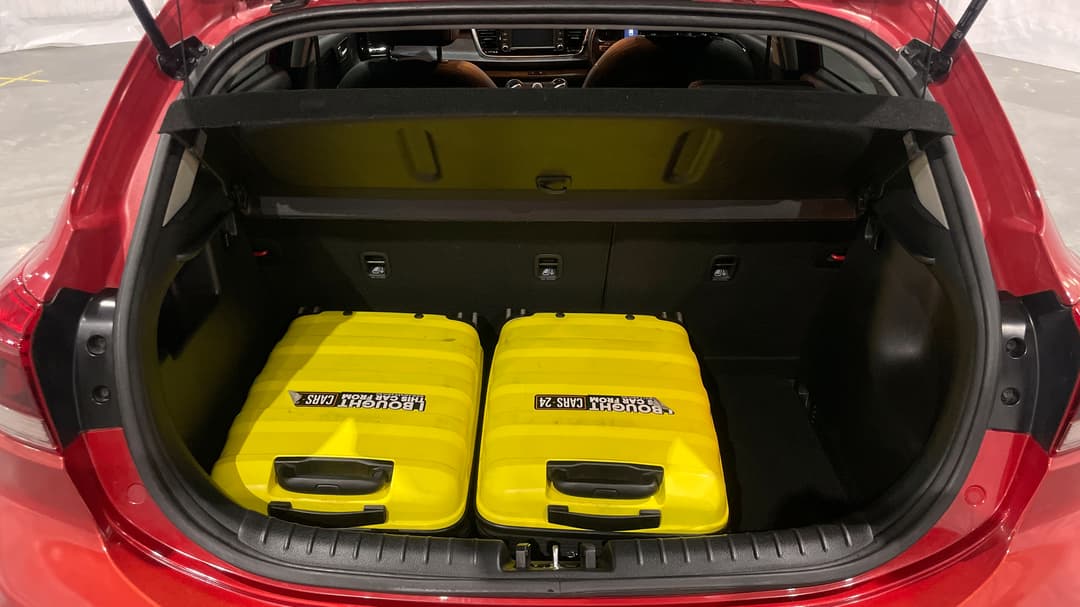 2019 Kia Rio Gt-line, Automatic, 57105 km, Boot Inside View with Luggage