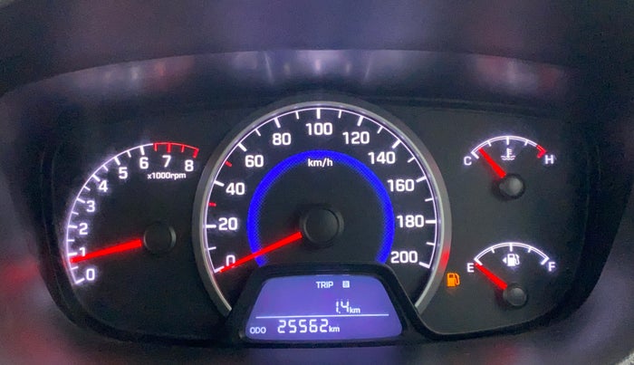 2014 Hyundai Grand i10 SPORTZ 1.2 KAPPA VTVT, Petrol, Manual, 25,662 km, Odometer View