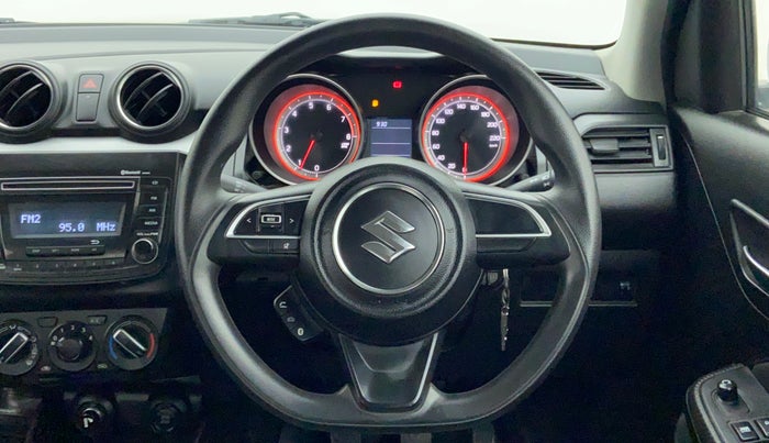2019 Maruti Swift VXI D, Petrol, Manual, 4,597 km, Steering Wheel Close Up