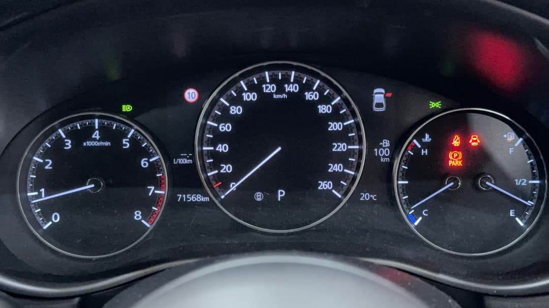 2019 Mazda Mazda3 G25 Astina, Automatic, 71568 km, Odometer View