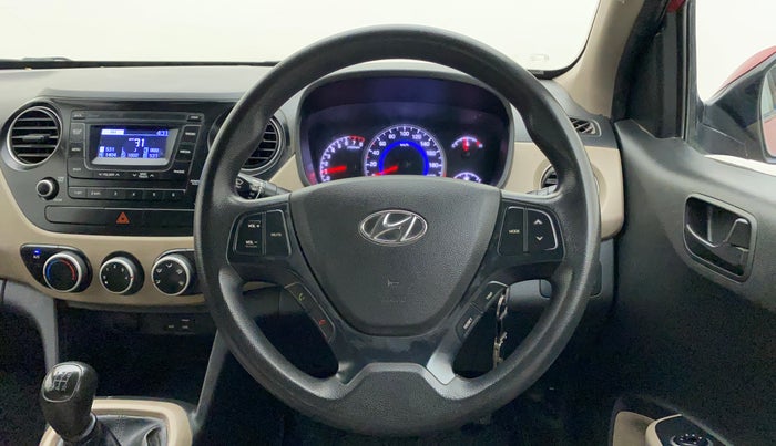 2018 Hyundai Grand i10 MAGNA 1.2 KAPPA VTVT, Petrol, Manual, 40,186 km, Steering Wheel Close Up