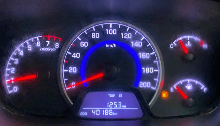 2018 Hyundai Grand i10 MAGNA 1.2 KAPPA VTVT, Petrol, Manual, 40,186 km, Odometer Image