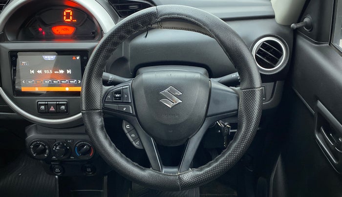 2020 Maruti S PRESSO VXI+, Petrol, Manual, 14,094 km, Steering Wheel Close Up
