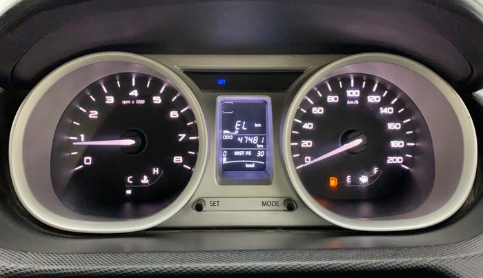 2017 Tata Tiago XZ 1.2 REVOTRON, Petrol, Manual, 47,546 km, Odometer Image