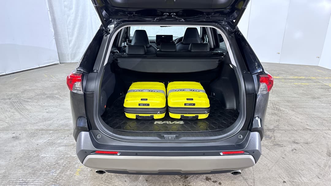 2023 Toyota RAV4 Cruiser (AWD) Hybrid, Automatic, 62249 km, Boot Inside View with Luggage
