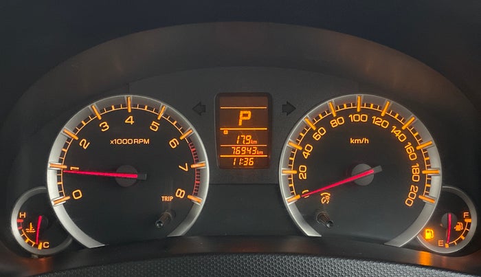 2014 Maruti Swift Dzire VXI AMT, Petrol, Automatic, 77,100 km, Odometer Image