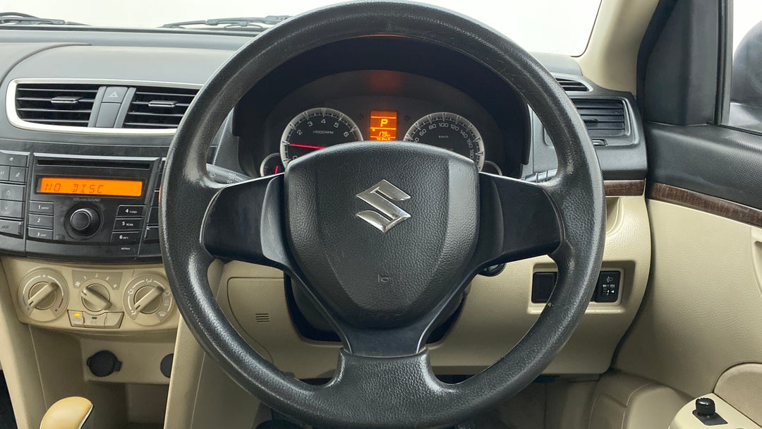 Steering Wheel Close Up