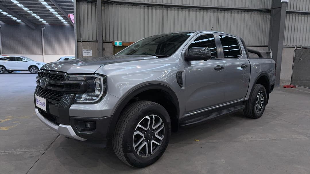 2022 Ford Ranger Sport 2.0 (4x4), Automatic, 53901 km, Left Front Diagonal (45- Degree) View