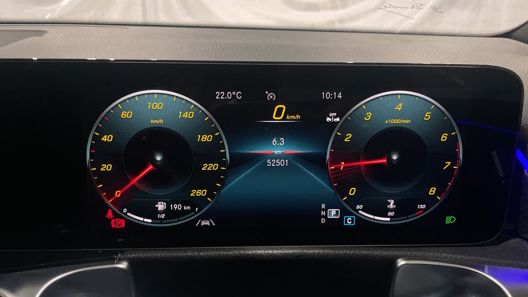 2022 Mercedes-benz Glb 200, Automatic, 52501 km, Odometer View