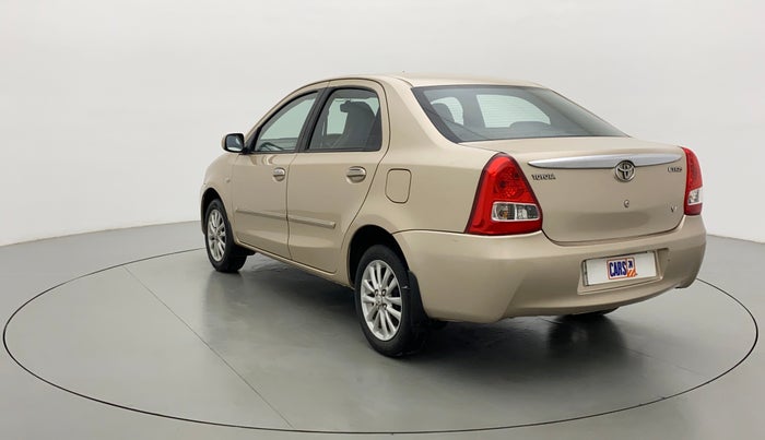 2011 Toyota Etios V, Petrol, Manual, 32,950 km, Left Back Diagonal