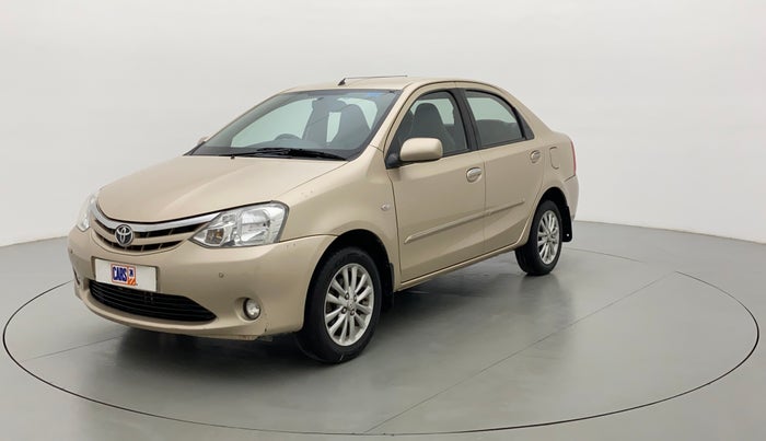 2011 Toyota Etios V, Petrol, Manual, 32,950 km, Left Front Diagonal