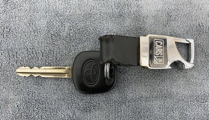 2011 Toyota Etios V, Petrol, Manual, 32,950 km, Key Close Up