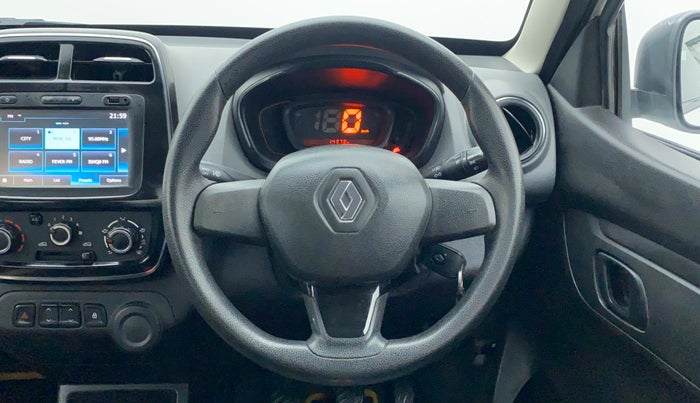2018 Renault Kwid RXT, Petrol, Manual, 15,598 km, Steering Wheel Close Up