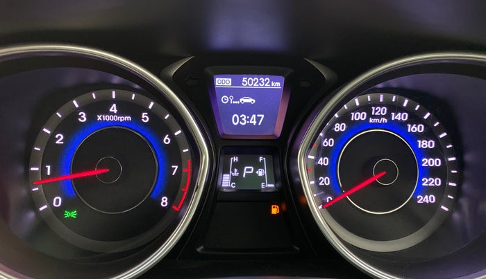 2015 Hyundai New Elantra SX 1.8 AT, Petrol, Automatic, 50,269 km, Odometer Image