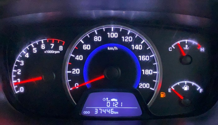 2015 Hyundai Grand i10 MAGNA 1.2 VTVT, Petrol, Manual, 37,523 km, Odometer Image